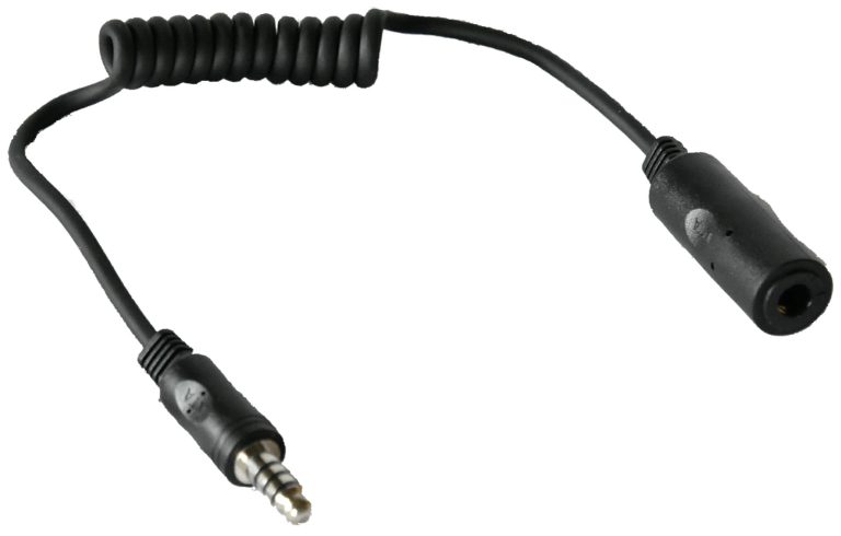 Helmet extension lead